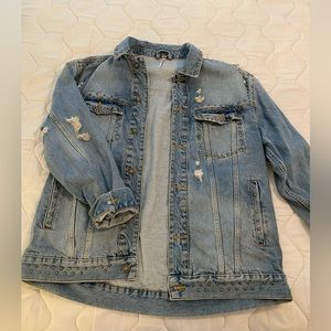 Free People denim jacket